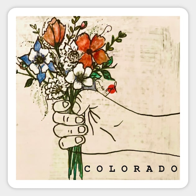 Colorado Sticker by Love Gives Art